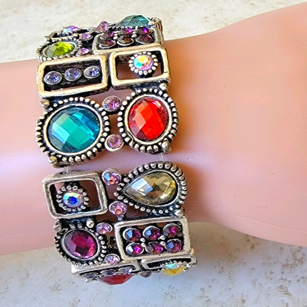 Premier Design Multi-Colored Crystal Bracelet
